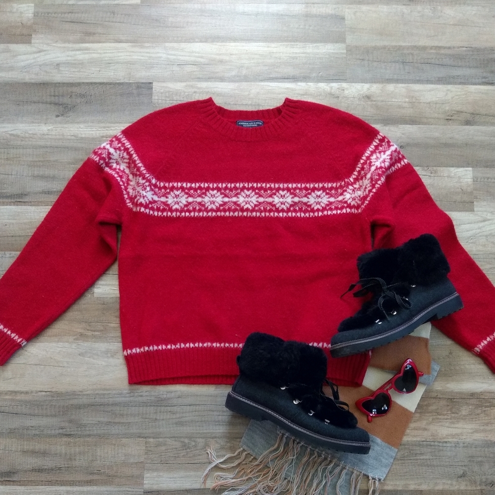 Vintage American Eagle Outfitters Wool Sweater Large